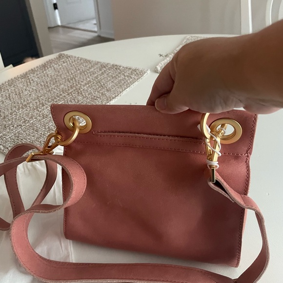 Hammitt Tony- small, color- sorbet pink, brushed gold hardware detail - Picture 5 of 5